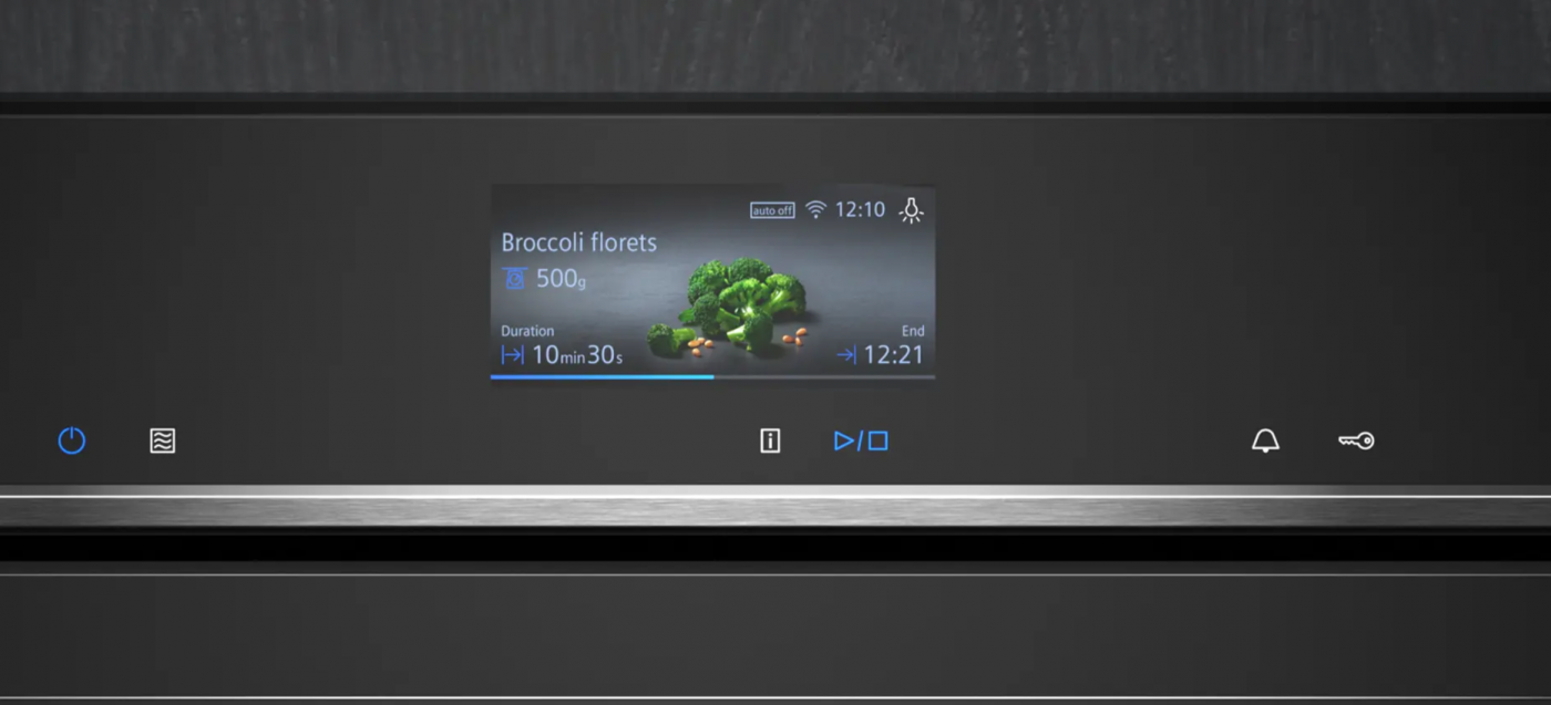 SIEMENS CM776GKB1 Kompaktinė orkaitė su mikrobangų funkcija