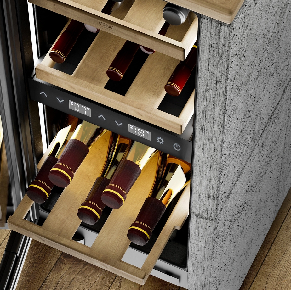 CASO WineDeluxe WDU 18 Vyno šaldytuvas